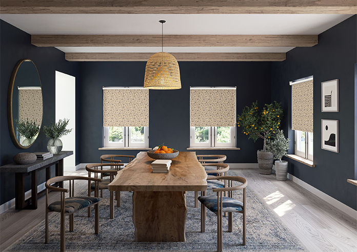 Leopard Luxe, Pale Yellow - Roller Blind - Image 8